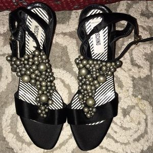 Worn once Moschino heels